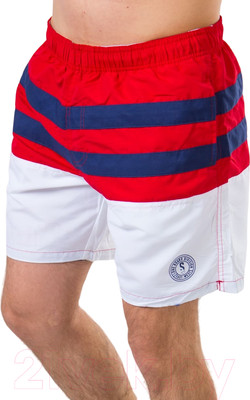 Шорты Isee JF40055J (р.54, белый/красный/синий)