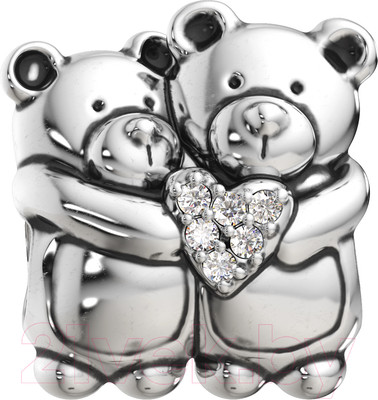 Шарм из серебра ZORKA 0440081 (с фианитами)