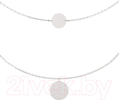 Колье из серебра ZORKA 0540236 (40см)