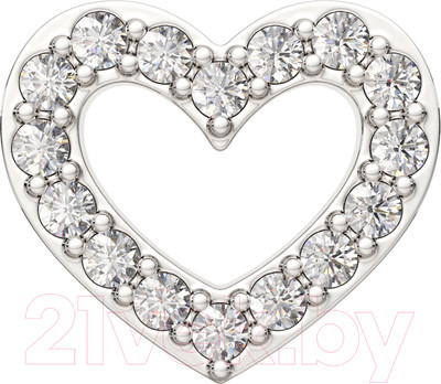 Подвеска из белого золота ZORKA 4D0092.14K.W (с бриллиантом)