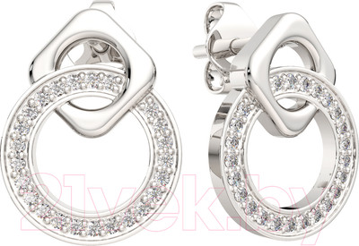 Серьги из серебра ZORKA 0310799.ZZ (с фианитами)