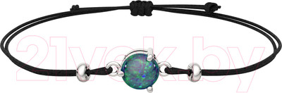 Браслет из серебра ZORKA 0670759.01.ZZ (18см, с опалом)