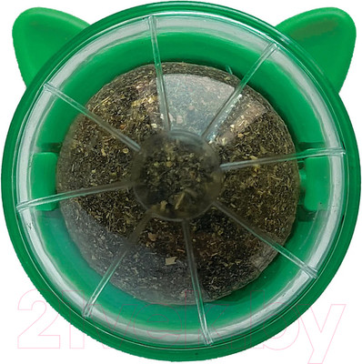 Игрушка для кошек Деревенские лакомства Мятный шар на подставке / 76050786 (26г)