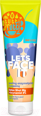 Скраб для лица Farmona Tutti Frutti Let's Face It Энзимный с папаином (100мл)