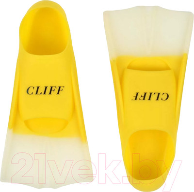 Ласты CLIFF BF11 (р.33-35, желтый/белый)