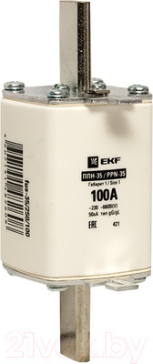 Предохранитель плавкий EKF PROxima fus-35/250/100