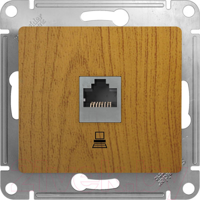 Розетка Systeme (Schneider) Electric Glossa GSL000581K