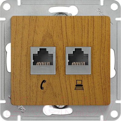 Розетка Systeme (Schneider) Electric Glossa GSL000585
