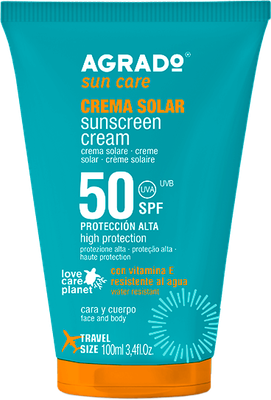 Крем солнцезащитный Agrado Sunscreen Cream SPF50 (100мл)