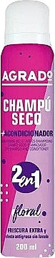 Сухой шампунь для волос Agrado Dry Shampoo and Conditioner Floral (200мл)