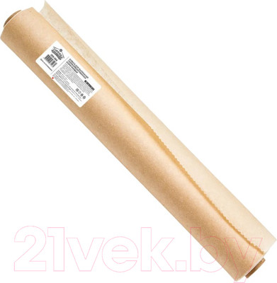 Бумага для выпечки Paterra Горница Силиконизированная 38смx50м / 209-054 (коричневый)