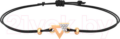 Браслет из розового золота ZORKA 670038.14K.R.01 (18см, с фианитами)