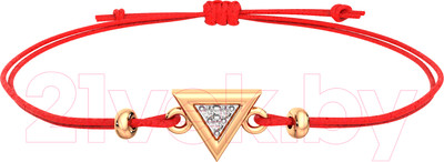 Браслет из розового золота ZORKA 670039.14K.R.02 (18см, с фианитами)