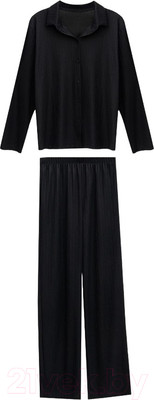 Комплект домашней одежды Mark Formelle 592482 (р.164/170-92-98, черный)