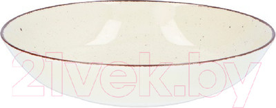 Тарелка столовая глубокая Cmielow i Chodziez Atelier City / CT02-0T01490 (бежевый)