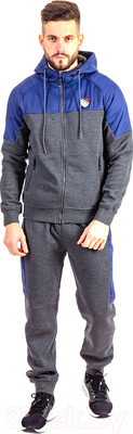 Спортивный костюм Isee SW56087 (р.50, синий/серый)