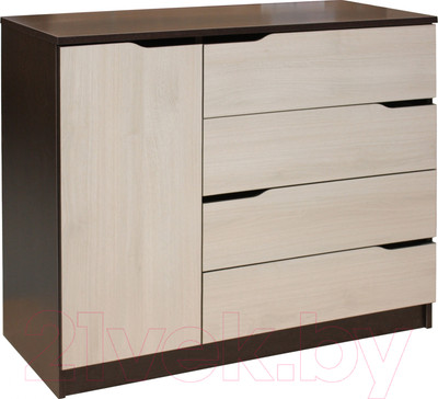 Тумба Мебель-Класс Бремен (венге/ясень шимо светлый)