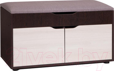 Тумба в прихожую Мебель-Класс ВА-012.9 (венге/ясень шимо светлый)