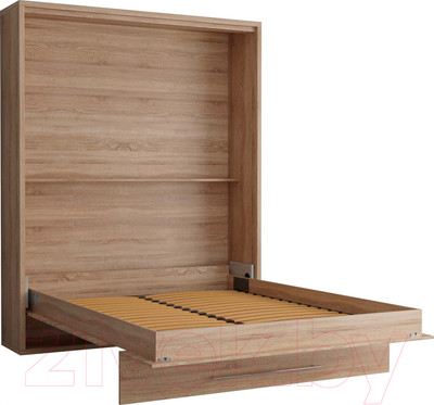 Шкаф-кровать трансформер Макс Стайл Mykonos 36мм 160x200 (Egger дуб бардолино натуральный Н1145 ST10)