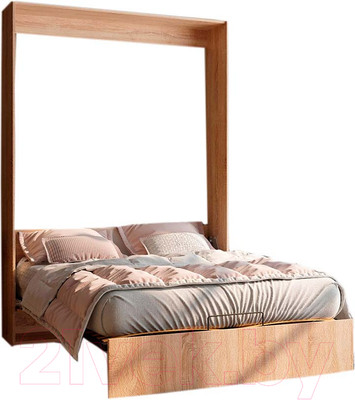 Шкаф-кровать трансформер Макс Стайл Dynamo 18мм 90x200 (Egger дуб бардолино натуральный Н1145 ST10)