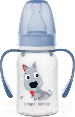 Бутылочка для кормления Canpol Cute Animals / 11/823 (120мл)
