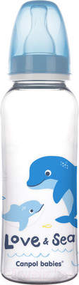 Бутылочка для кормления Canpol Love & Sea / 59/400 (250мл)