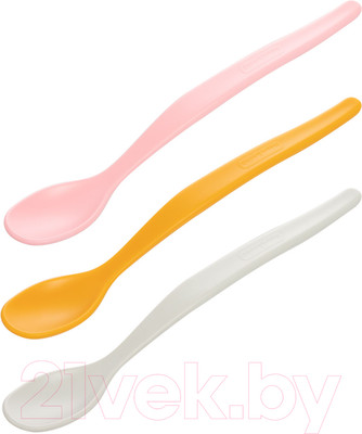 Набор столовых ложек для кормления Canpol 31/419 (3шт, розовый)