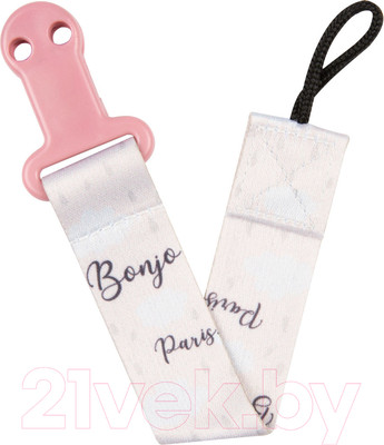 Держатель для пустышки Canpol Bonjour Paris / 51/026 (розовый)