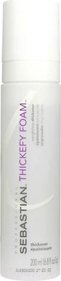 Пенка для укладки волос Sebastian Flow Thickefy Foam Невесомая для объема (200мл)