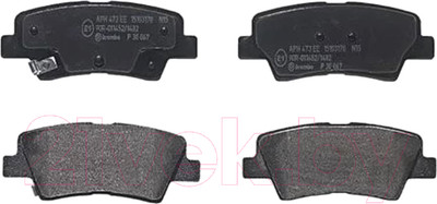 Тормозные колодки Brembo P30067