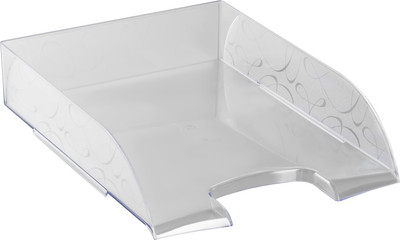 Лоток для бумаг Стамм Вега / ЛТГ-31342 (прозрачный)