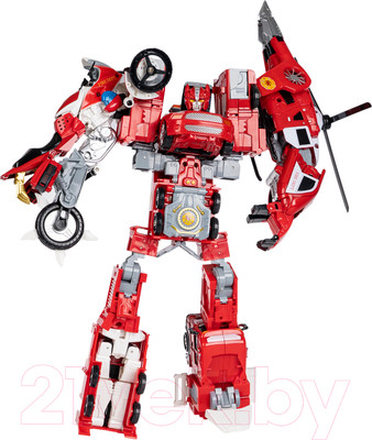 Робот-трансформер Bondibon Bondibot Мотоцикл / ВВ6104 (красный)