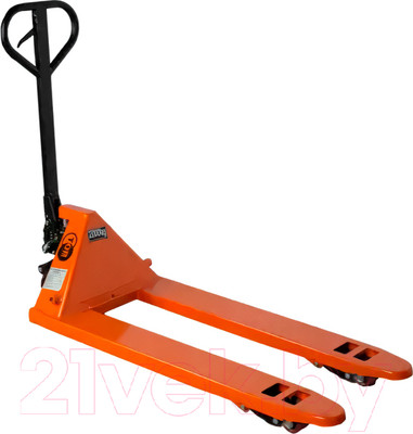 Тележка гидравлическая TOR JC 2000кг 1150мм / 1041040 (резиновые колеса)