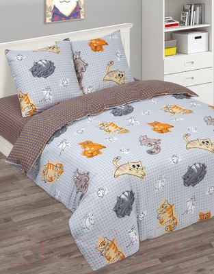 Комплект постельного белья АртПостель Котовасия 500