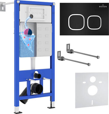 Инсталляция для унитаза Roxen StounFix Dual Fresh 828474