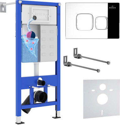 Инсталляция для унитаза Roxen StounFix Dual Fresh 830081