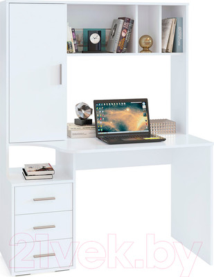 Письменный стол Сокол-Мебель КСТ-16 (белый)
