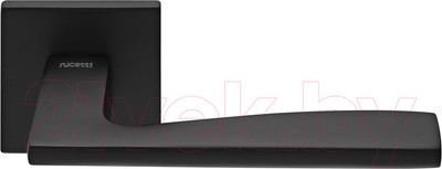 Ручка дверная Rucetti RAP 28 SLIM-S BL (черный)