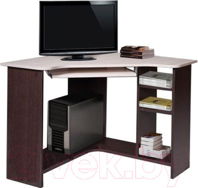 Компьютерный стол Мебель-Класс Техно (венге/ясень шимо светлый)