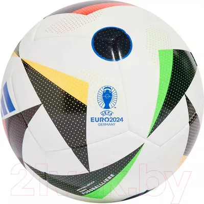Футбольный мяч Adidas Euro24 Training / IN9366 (размер 5, мультиколор)