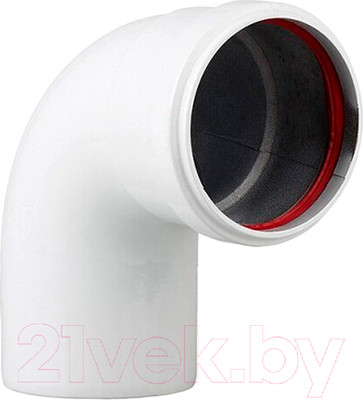 Поворот дымохода Ariston 90° Ду 80 PPS для конденсационных котлов