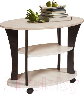Журнальный столик Мебель-Класс Барселона (венге/ясень шимо светлый 2)