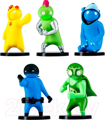 Набор фигурок коллекционных Gang Beasts Зеленый герой рестлер / GB2040-B