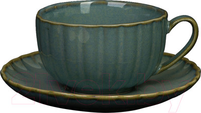 Чашка с блюдцем Corone Calypso 53622 / фк9815