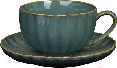 Чашка с блюдцем Corone Calypso 53623 / фк9816