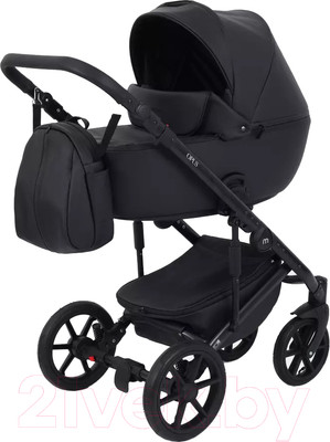 Детская универсальная коляска MOWbaby Opus 3 в 1 (Midnight Black)