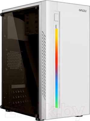 Корпус для компьютера Ginzzu D390 (белый)