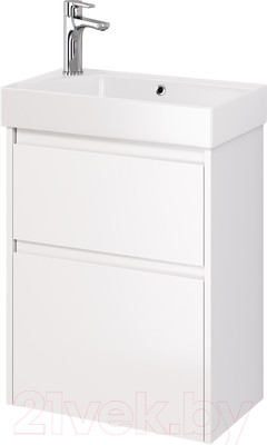 Тумба под умывальник Dreja Slim 55 / 99.0400 (белый глянец)