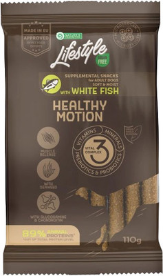 Лакомство для собак Nature's Protection Lifestyle с белой рыбой / KIKNPLS47207 (110г)