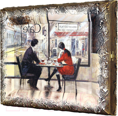 Ключница настенная Декарт Свидание в кафе 8Л2906